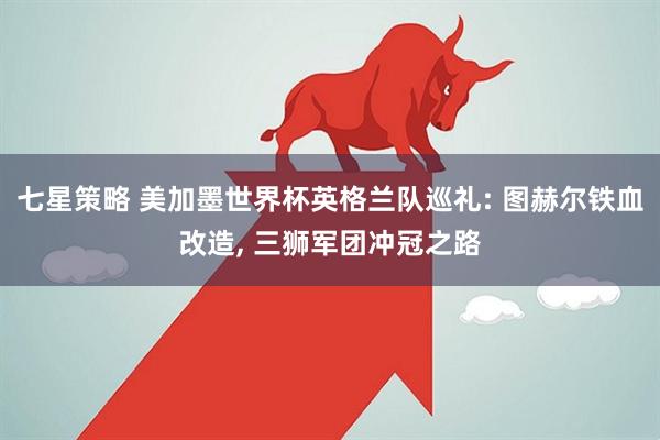 七星策略 美加墨世界杯英格兰队巡礼: 图赫尔铁血改造, 三狮军团冲冠之路